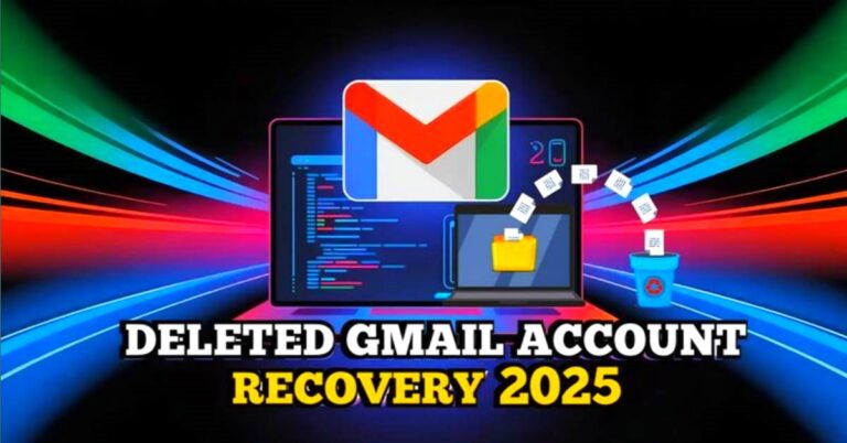 Delete Gmail Account Recovery